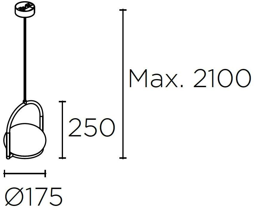 LEDS C4 Подвесной светильник Coco 00-7984-05/et-m1 - Вид №2