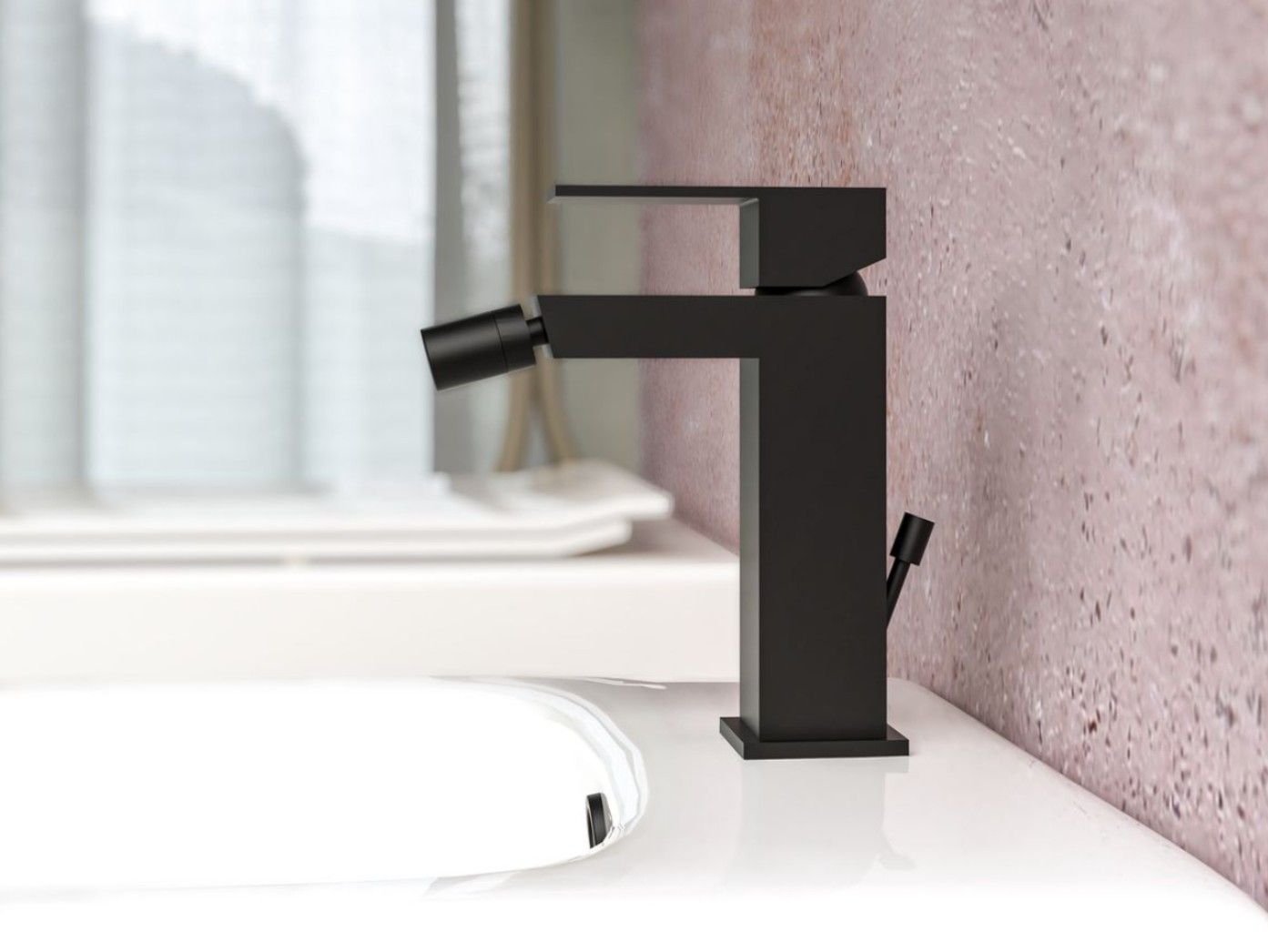 Смеситель для биде с аэратором Ercos Италия R Nero ARCH-00080860 - Вид №1