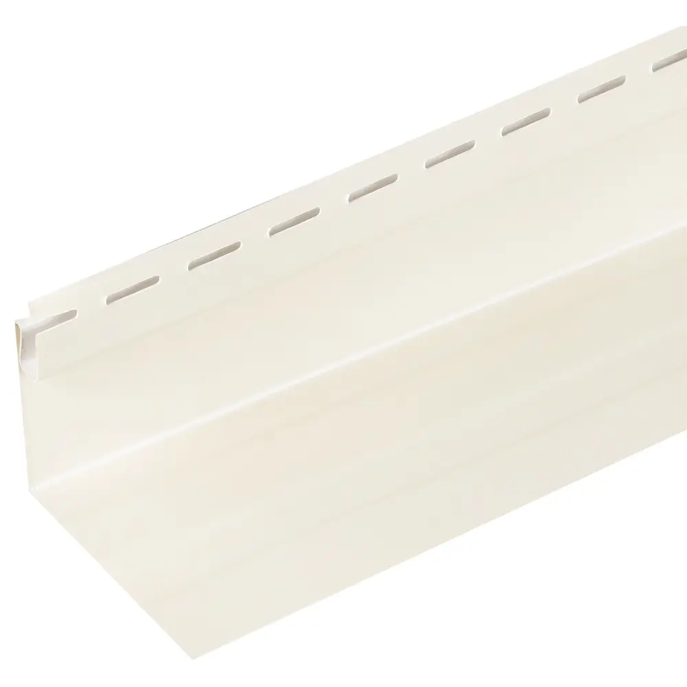 Планка приоконная 3810 мм цвет белый VOX STLM-2169457