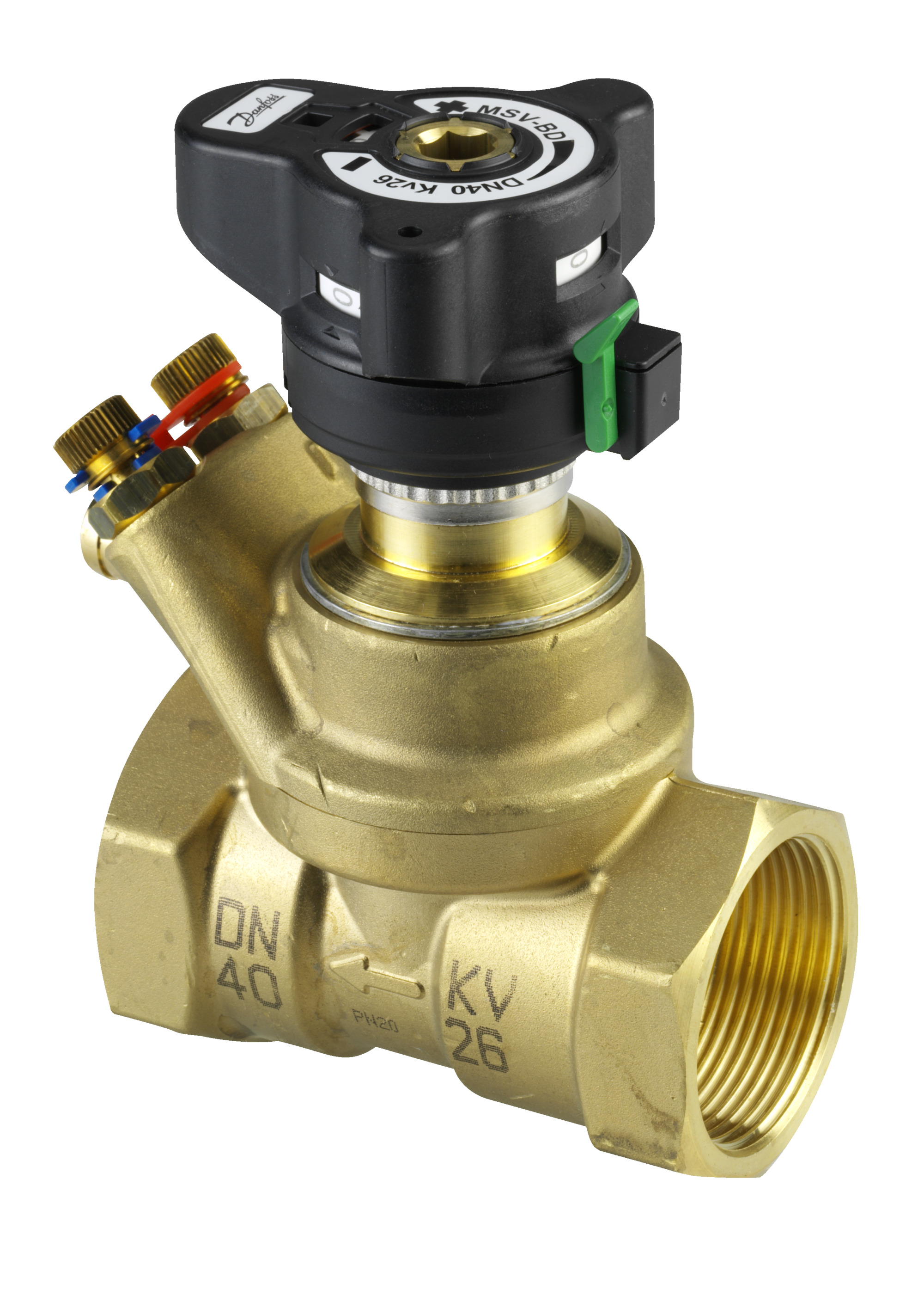 Danfoss Ручной балансировочный клапан MVT MVT Ду15 ручн.Баланс.Клап.наруж.резьб 003Z4182  - Вид №15