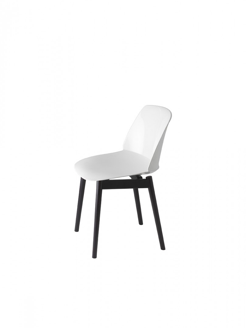 Classy 1095 Стул с каркасом из ясеня, 4 ножки. Полипропиленовая оболочка. Et al. Classy - Вид №1