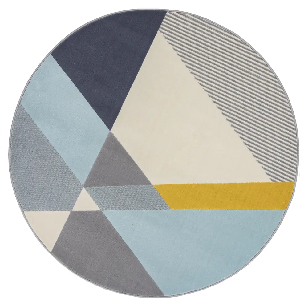 INSPIRE Oasis: круглый ковер из полипропилена диаметром 133 см 86864045 STLM-0072121