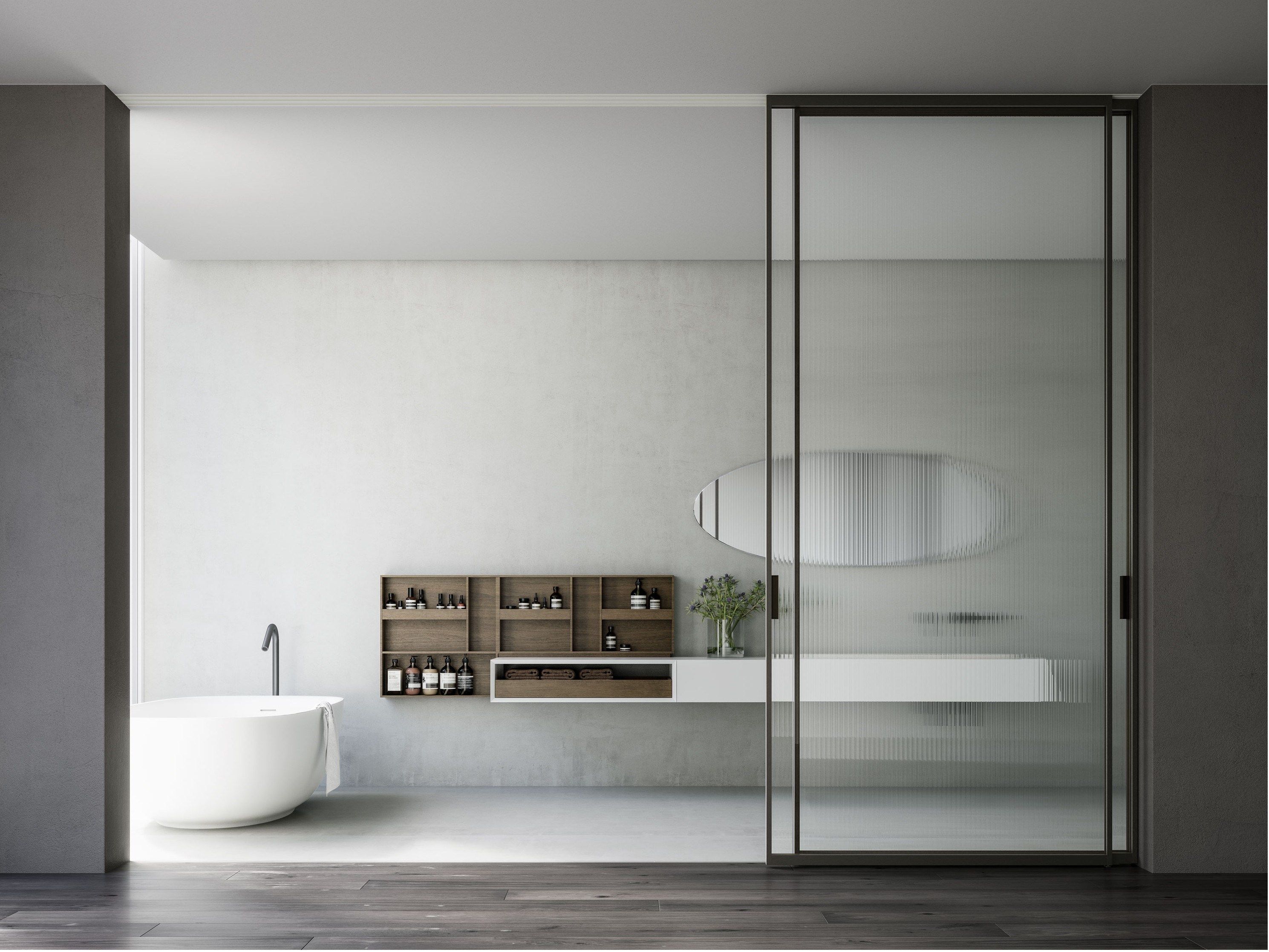 Раздвижные стеклянные двери ADL мифический ARCH-00059135 - Вид №5