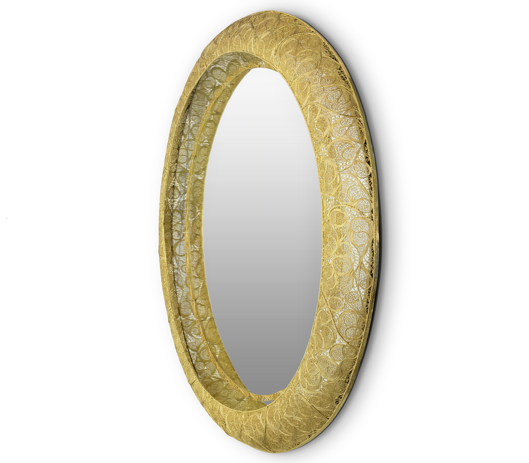 0-023 Кольцо филигранное зеркало Boca Do Lobo  - Вид №1