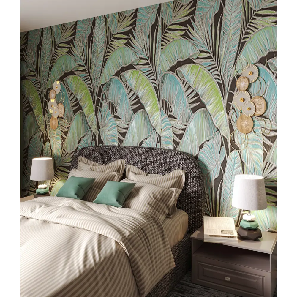 Обои флизелиновые Аспект ру Монтевер зеленые 1.06 м 70389-47АСП Монтеверде STLM-2034336 - Вид №7