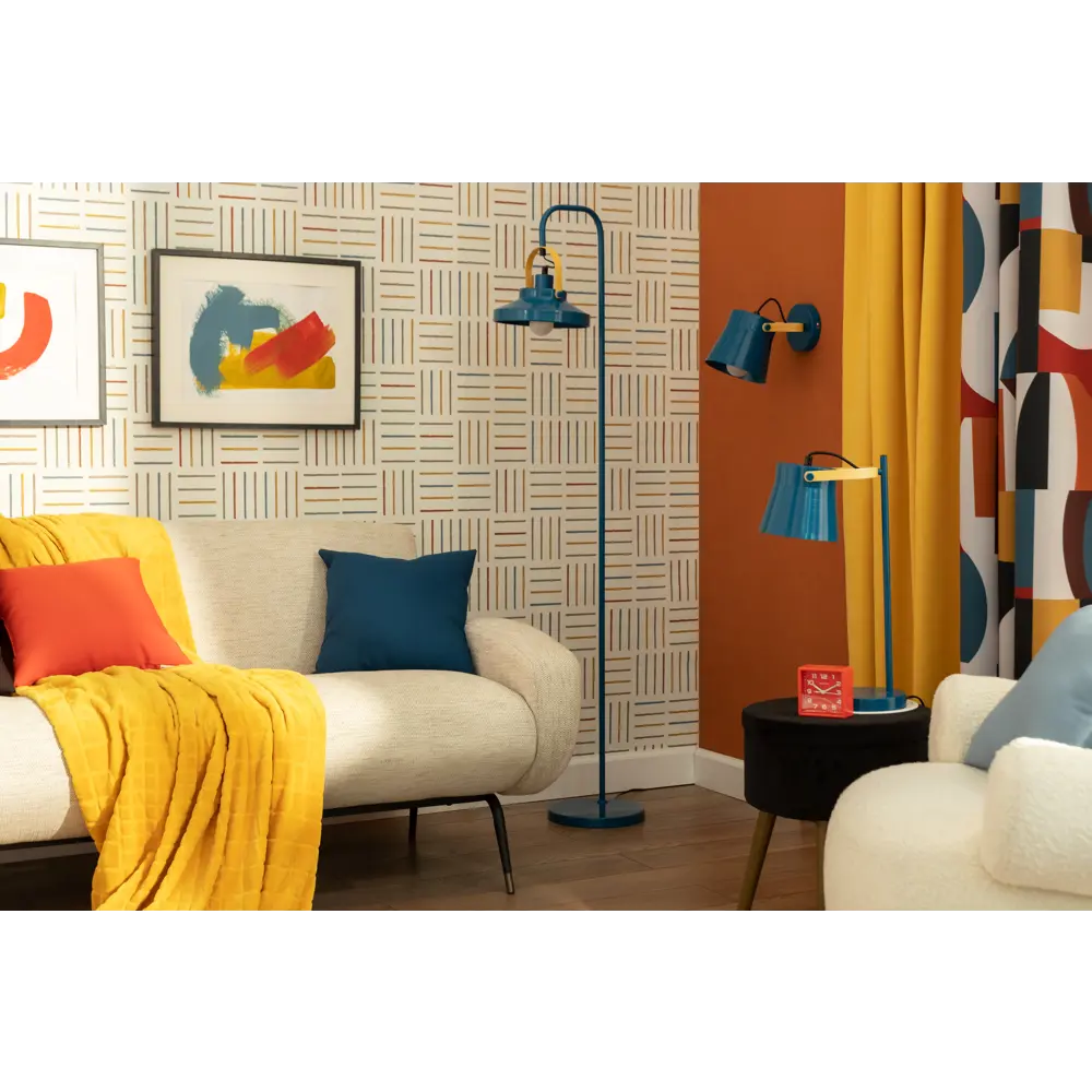 Торшер Wendi Tl1225S-01Gr, цвет синий Toplight STLM-2209812 - Вид №2