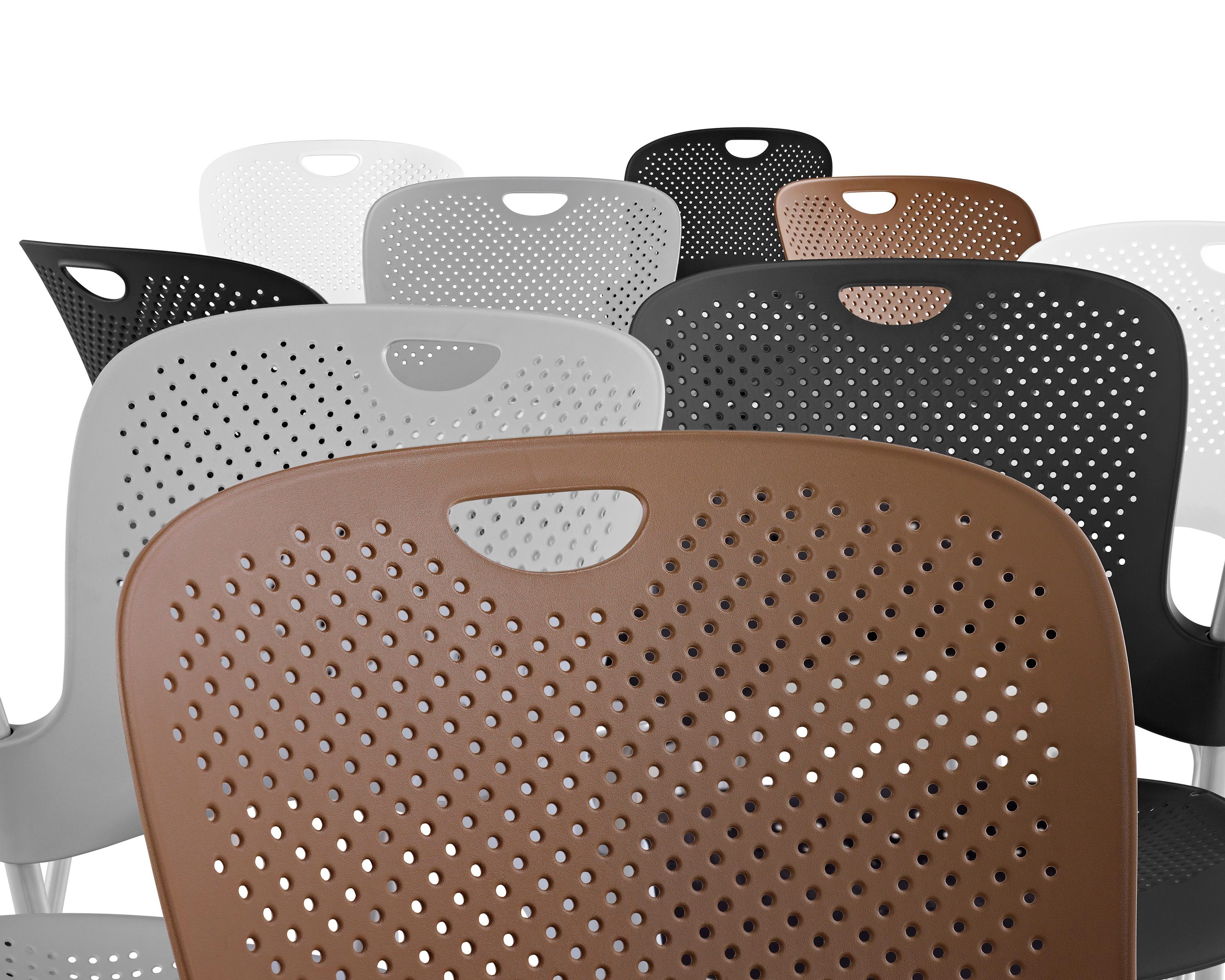 Штабелируемый стул nylon® с подлокотниками Herman Miller Caper ARCH-00079623 - Вид №6