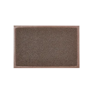 Коврик Inspire Vinyl Diamond 40x60 см ПВХ на виниле цвет коричневый 82386007 STLM-2061801