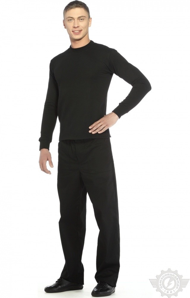 66320 Толстовка черная  Одежда для промоакций  размер XL (104) Спецодежда  - Вид №5