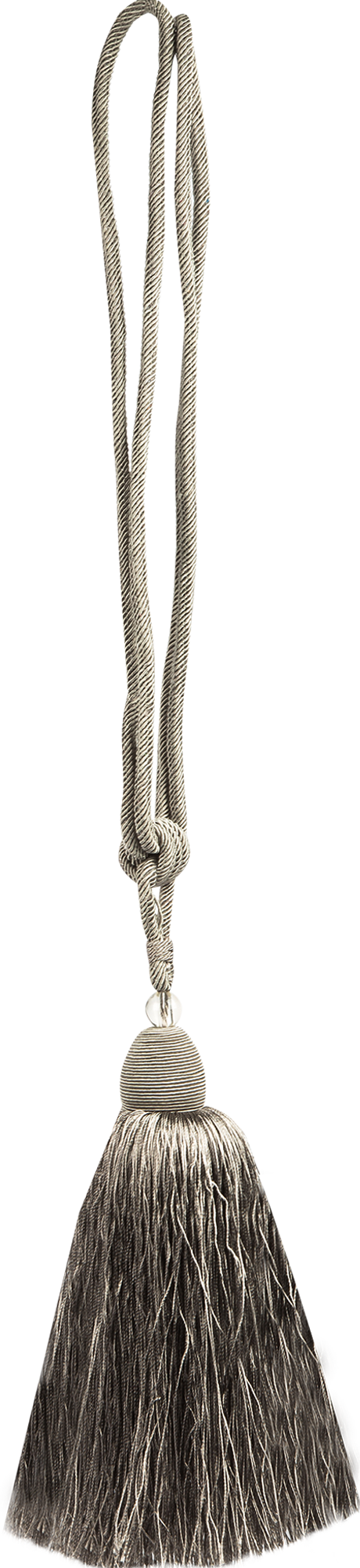 18696077 Подхват для штор «Лаула» 67 см цвет серый STLM-0012094 INSPIRE 