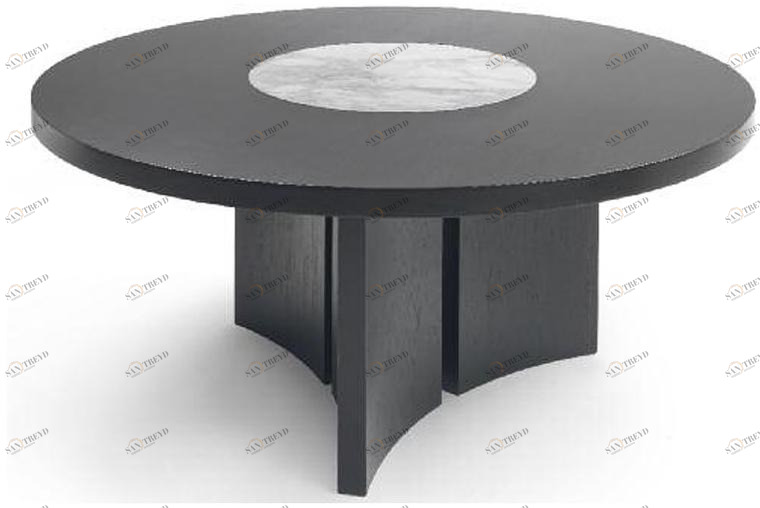 Marac Круглый стол с ленивой сьюзан Aster sun-id-1380951