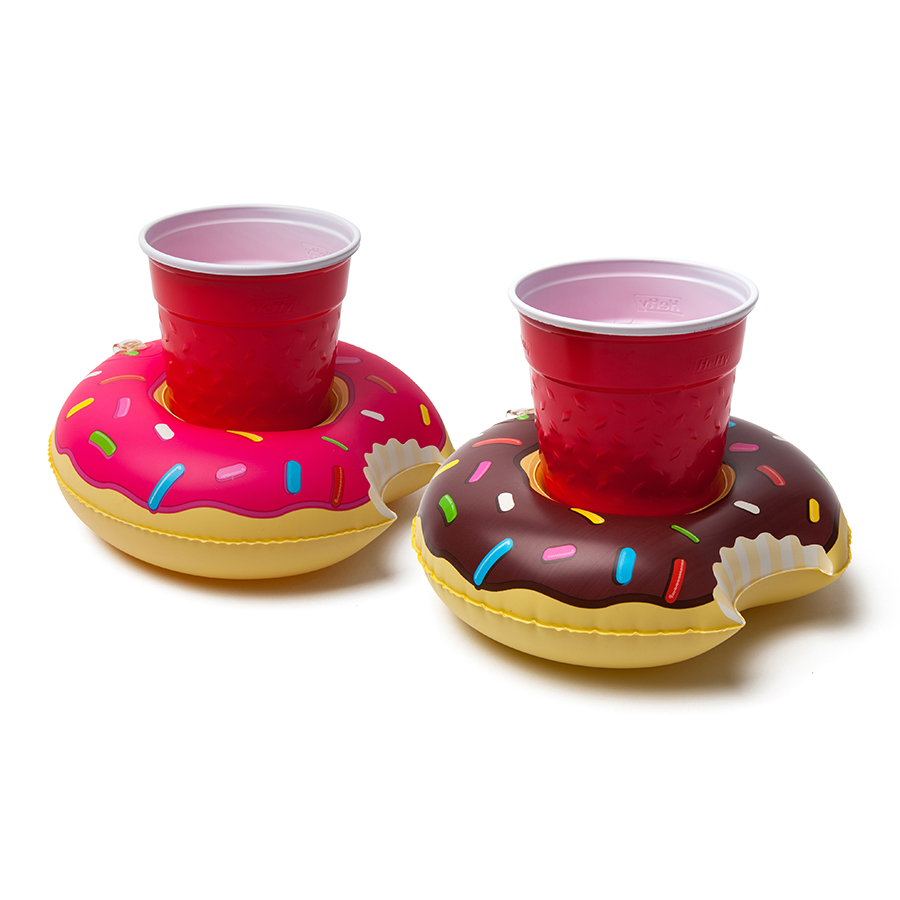 BMDFDO Набор подстаканников для бассейна , donut, 3 шт BigMouth  - Вид №10