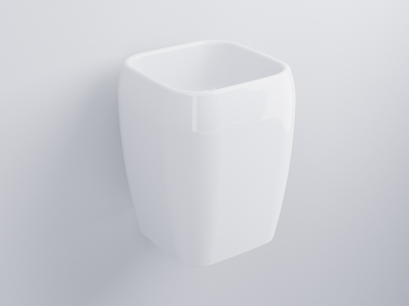 SHLAS-BL Раковина с подупьедесталом, подвесная установка cielo Shui Ceramica Cielo