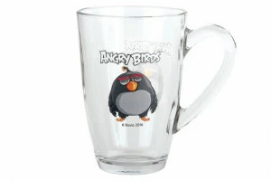 Кружка Angry Birds Movie Black 330 мл КОРАЛЛ ANGRY BIRDS MOVIE 029592 Прозрачный;чёрный