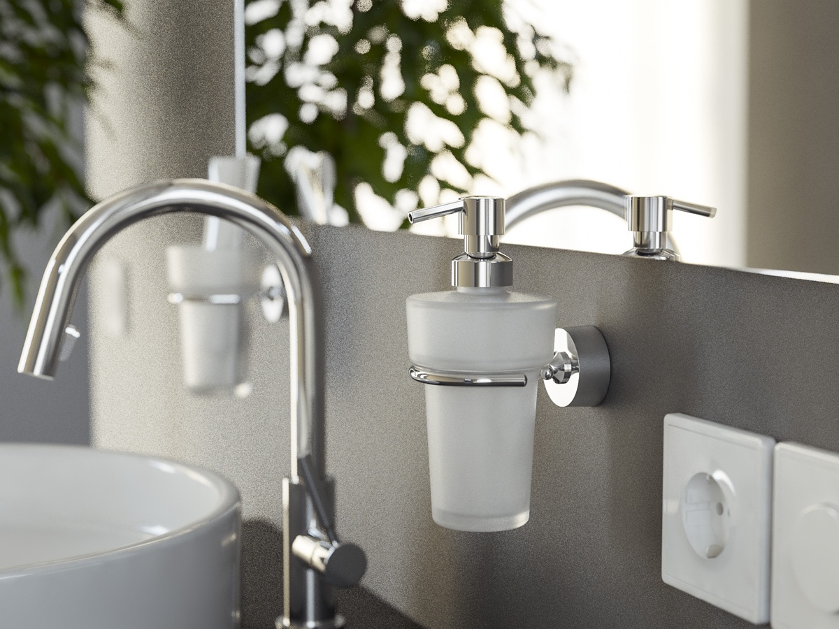 NOS 009 Держатель с дозатором жидкого мыла FBS Nostalgy - Вид №2