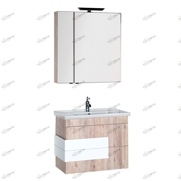 Комплект мебели Aquanet Мадейра 80 дуб кантри 00183162