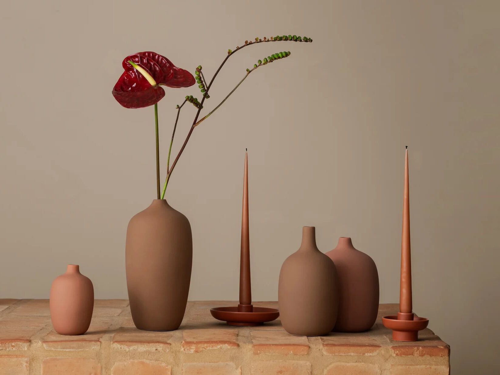 Керамический подсвечник blomus VELA M ARCH-00081182 - Вид №5