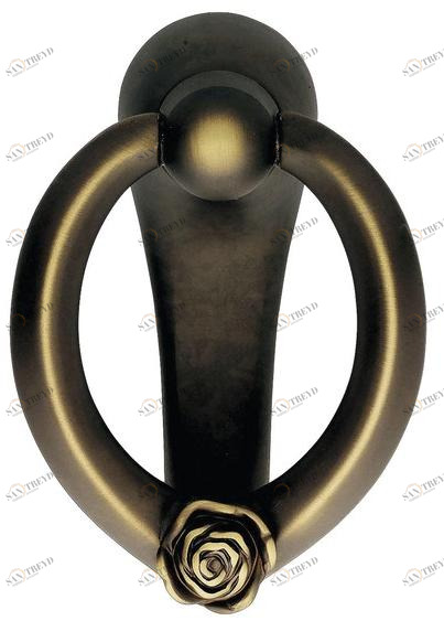 LINEA CALI' Латунный дверной молоток в классическом стиле Rose sun-id-1488865