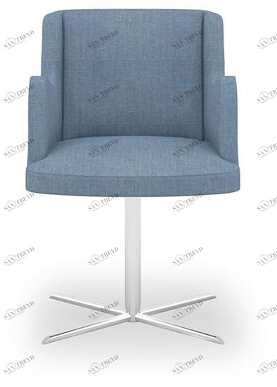 ESTEL GROUP Стул с обивкой из ткани с 4 спицами и подлокотниками Embrasse sun-id-1468688