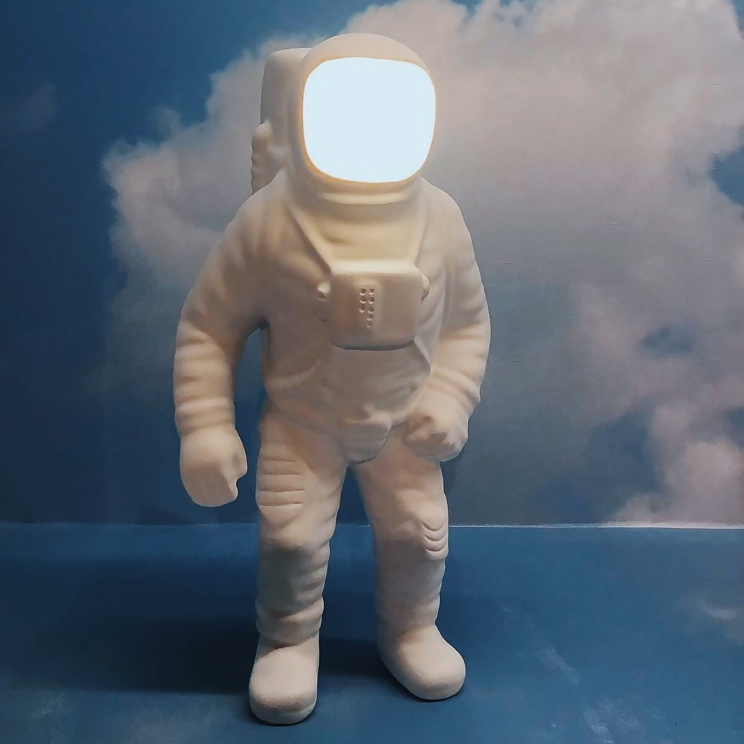 Seletti 10939 FLASHING STARMAN лампа настольная 120693 - Вид №1