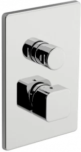 Fir Italia Смеситель для душа на 2 отверстия с тарелкой Daily cube 45 4550178