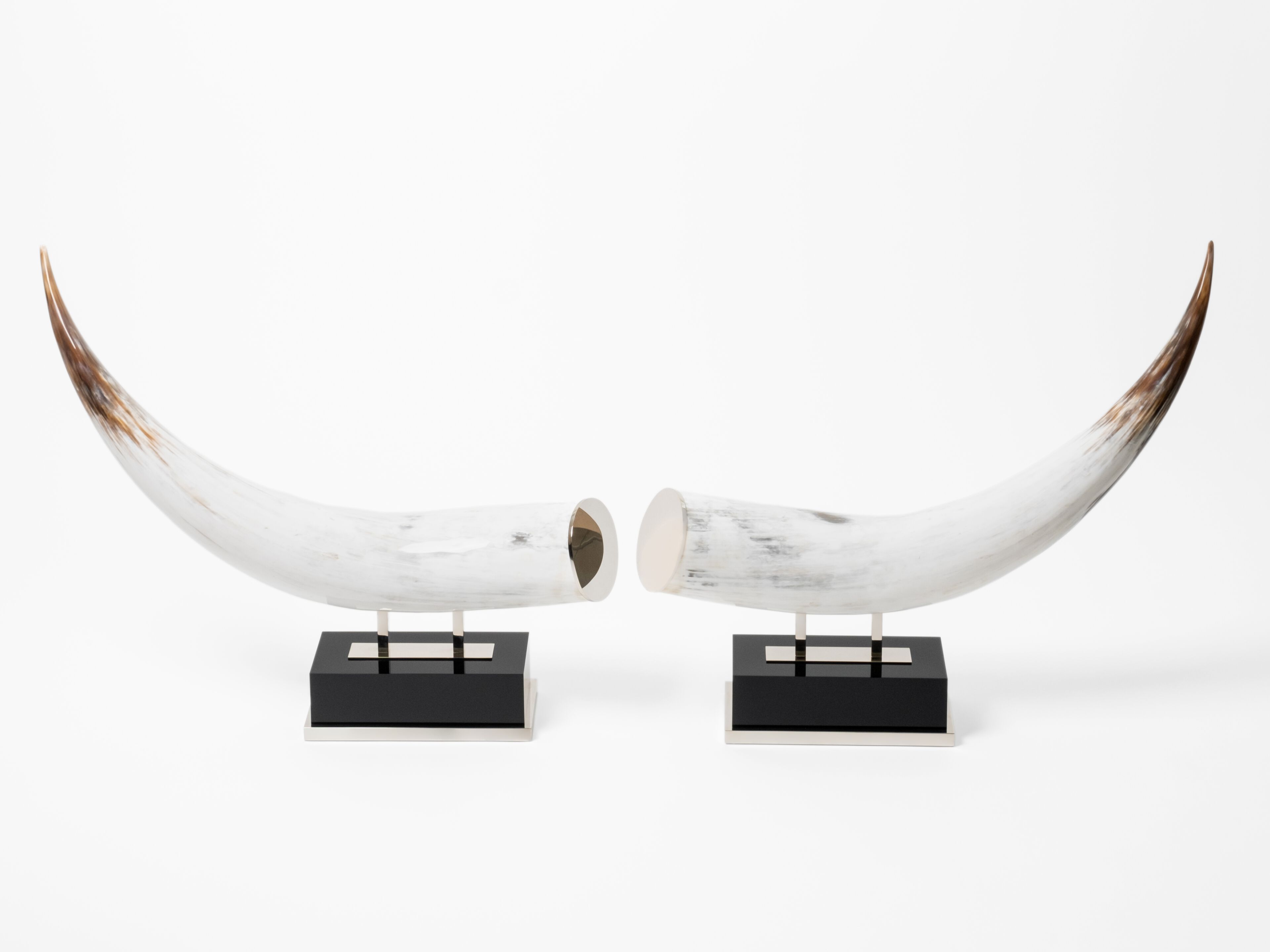 Скульптура из рога и латуни Zanchi 1952 ZHID07BNNK ARCH-00051080