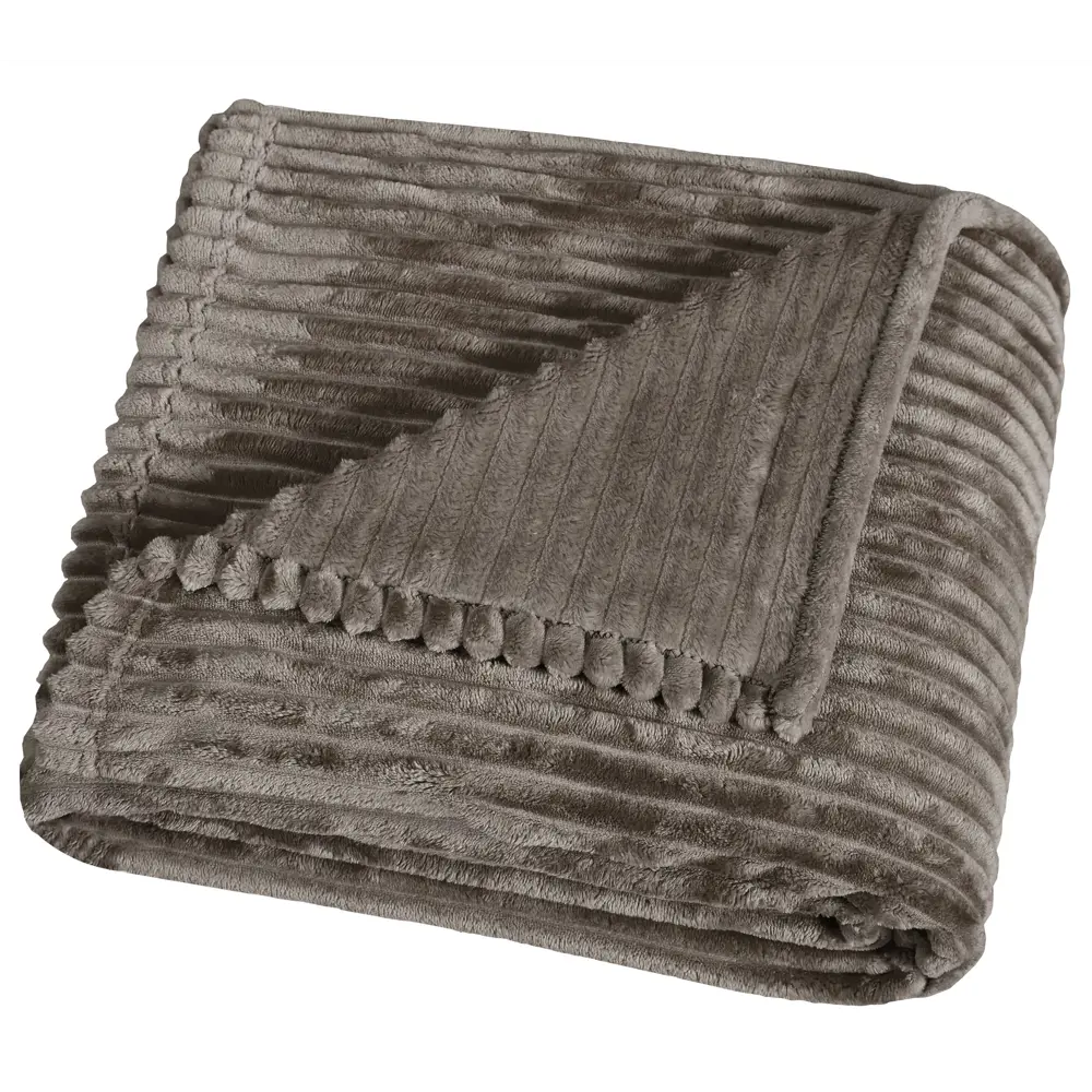 СТОЛИЦА ТЕКСТИЛЯ — Плед Strips из велсофта для уютного отдыха 89312863 STLM-1063551