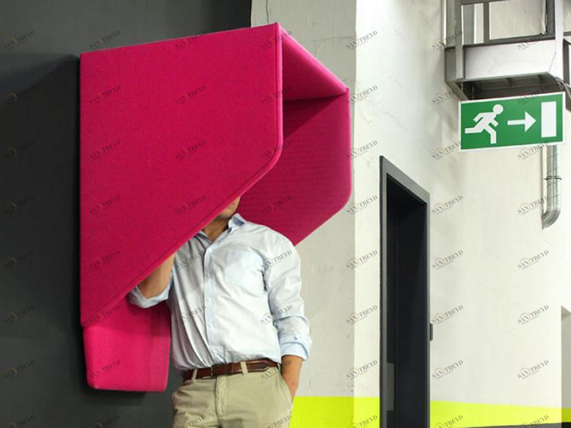 BuzziSpace Настенная акустическая телефонная будка sun-id-1374778