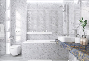 90813545 Керамическая плитка х9999287118 29.2x36.5см 0.09 м² цвет голубой Aquatic STLM-0394197 LAPARET