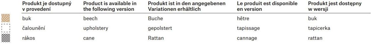 TON Вращающееся кресло из дерева со встроенной подушкой sun-id-1456156 - Вид №5