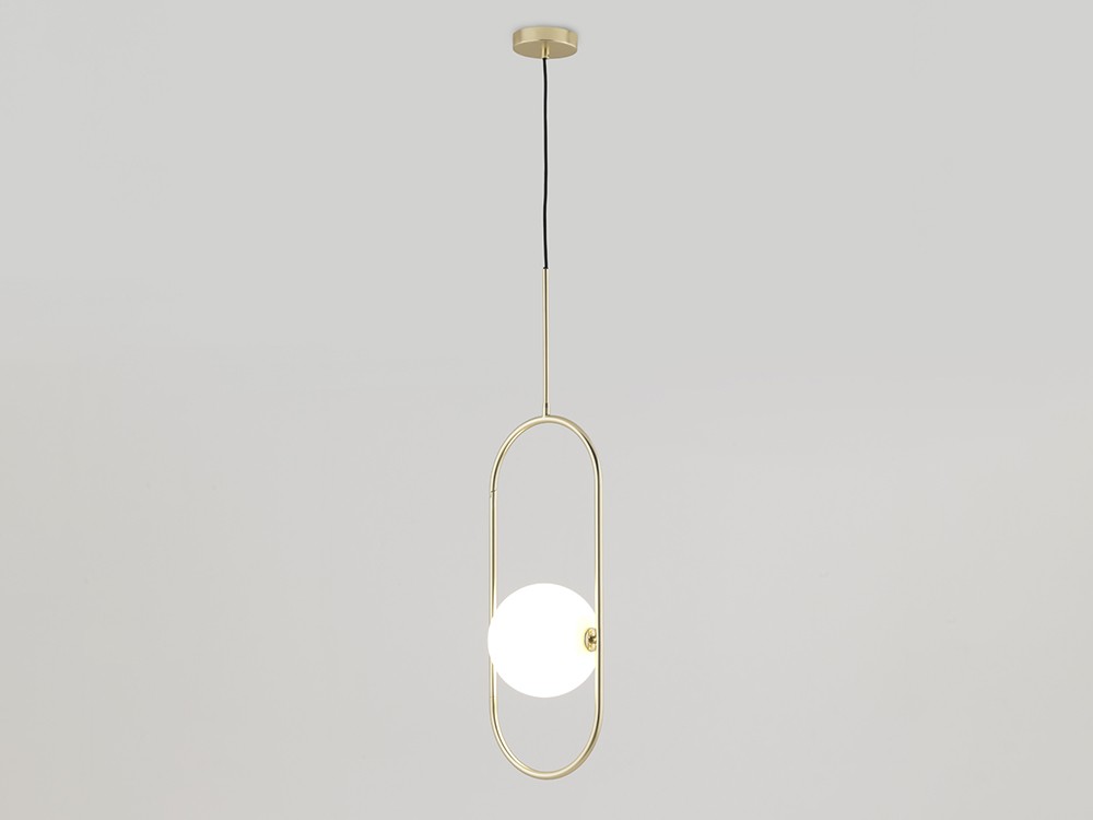 092004 Подвесной светильник 1L латунь Aromas del Campo Abbacus 