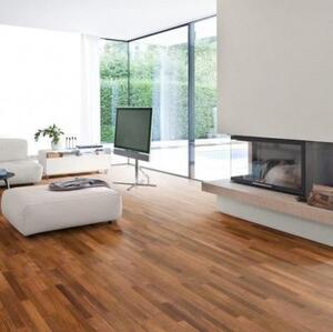 Паркетная доска Haro 4000 Series Top connect Мербау Натур (Гладкая) 2200х180 мм.