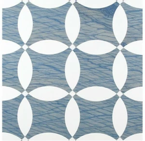 Palazzo Morelli Напольная / настенная плитка из цвета azul macaubas и лакированного дуба Terracotta e smalti