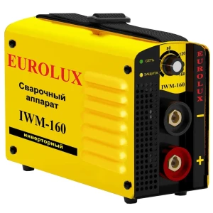 Сварочный аппарат инверторный Eurolux IWM-160, 160 А, до 4 мм
