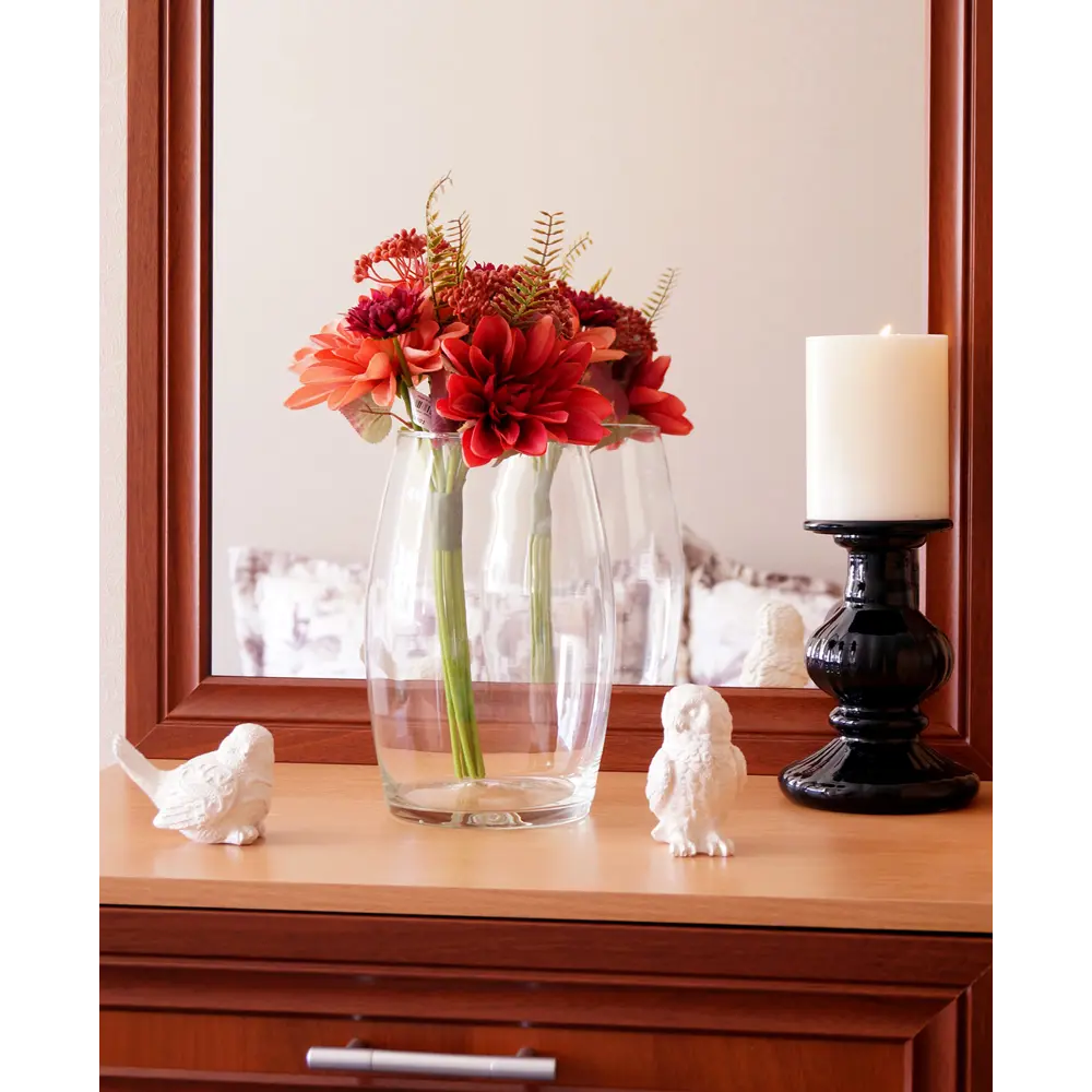 Ваза Santreyd «Каролина» — прозрачная стеклянная для интерьера 82554491 STLM-0029733 - Вид №2