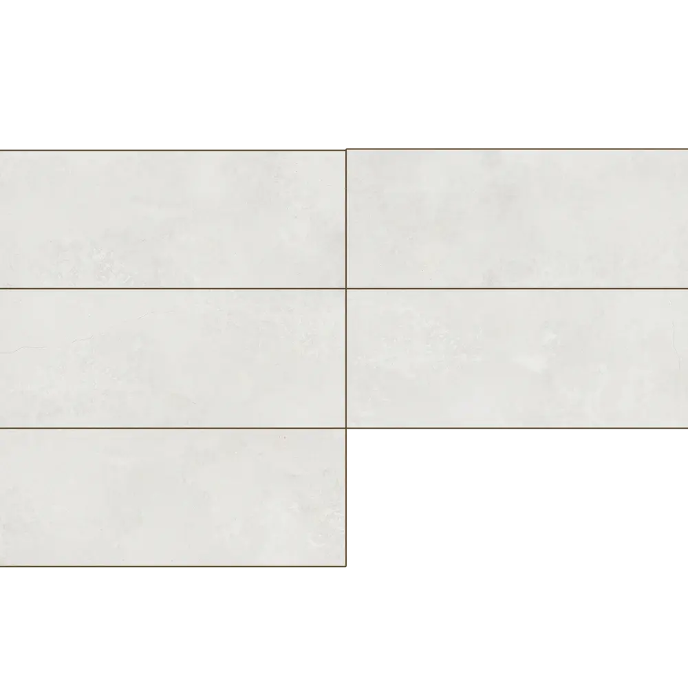Плитка настенная Azori Trent Gris 20.1x50.5 см 1.52 м² матовая цвет серый STLM-2105275 - Вид №2