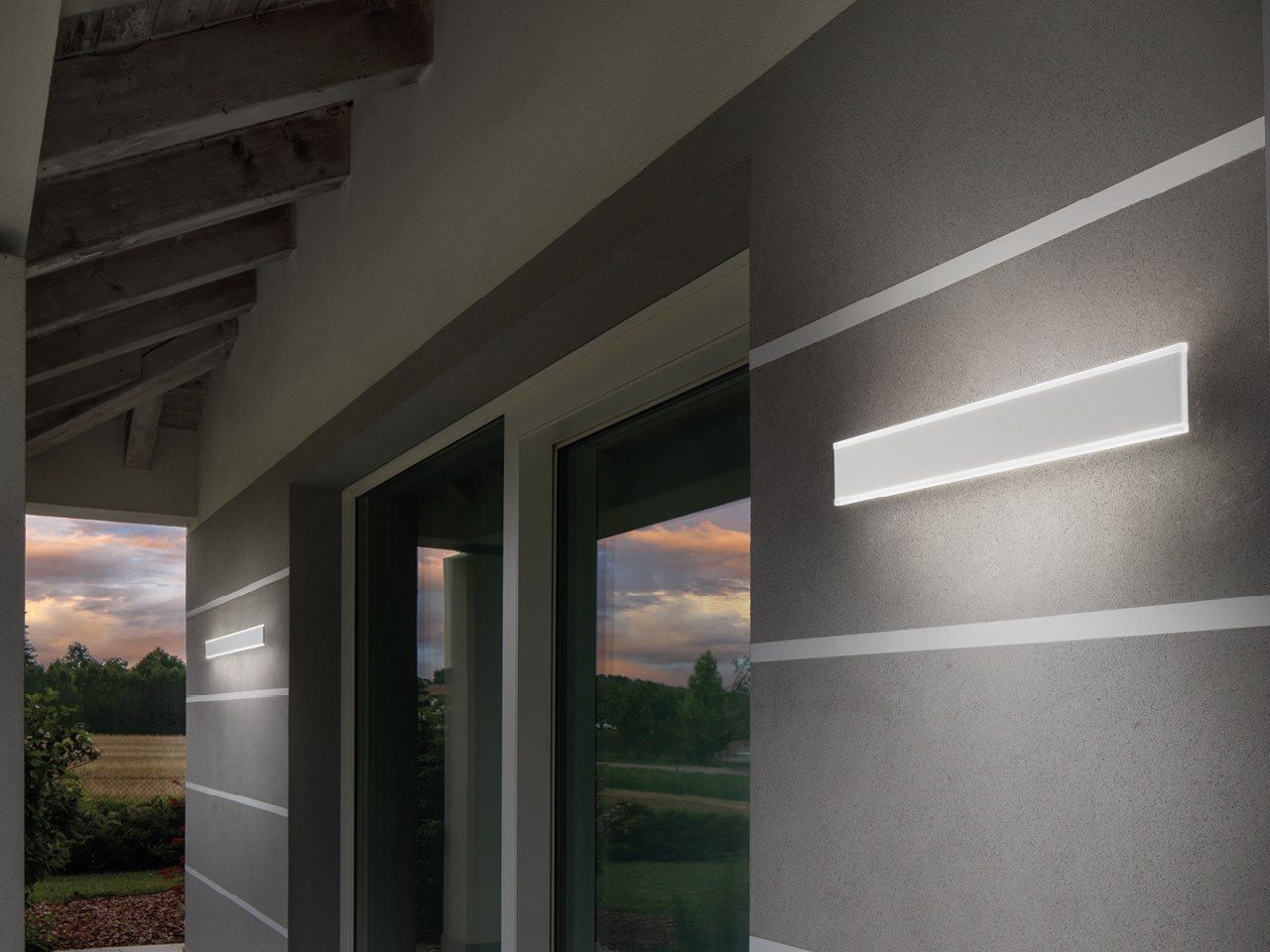 Открытый настенный и потолочный светильник Zafferano Рига ARCH-00018278