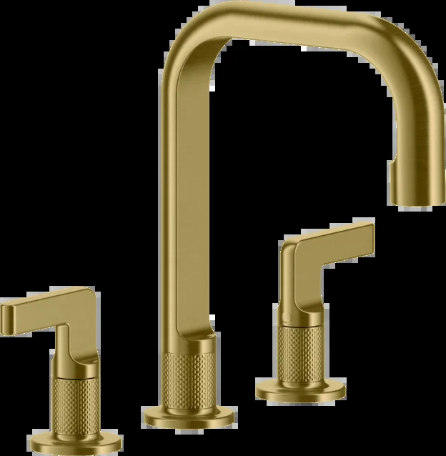 Группа умывальников 58014 716 Gessi Inciso PVD С ЗОЛОТОЙ ЩЕТКОЙ