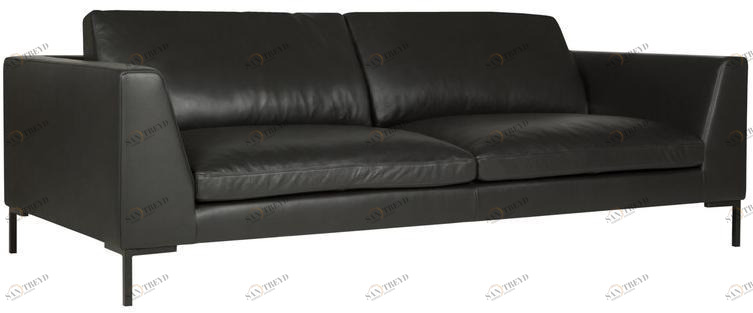 Sits 3-х местный кожаный диван с обивкой Tokyo sun-id-1405934