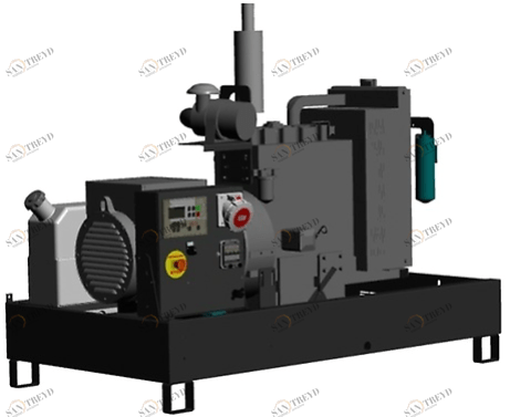 Дизельный генератор Pramac GSW65I sun-id-1035874