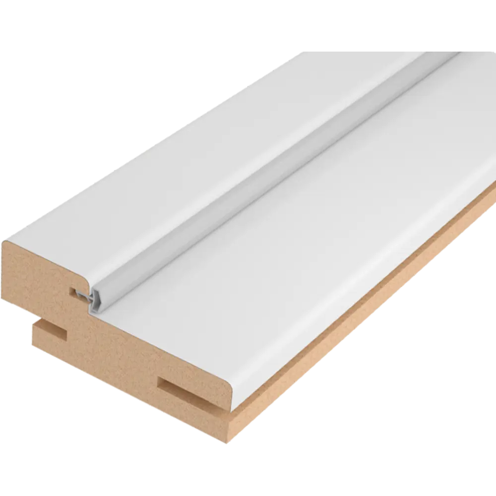 Комплект дверной коробки Фелиса 2100x71x28 мм цвет белый 2.5 шт BELWOODDOORS STLM-2052673