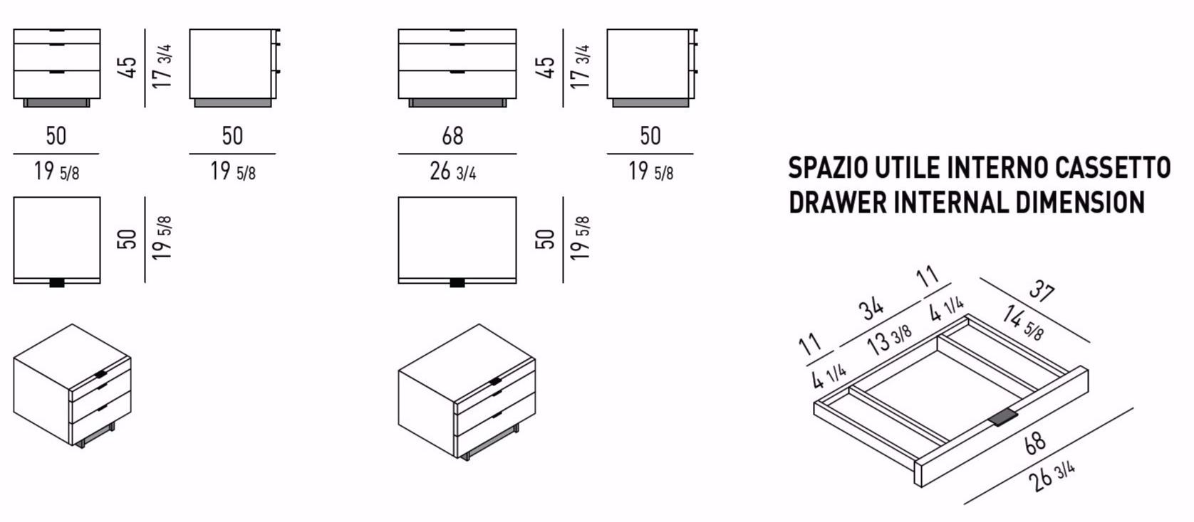 Minotti Прикроватный столик Harvey line sun-id-1388087 - Вид №2