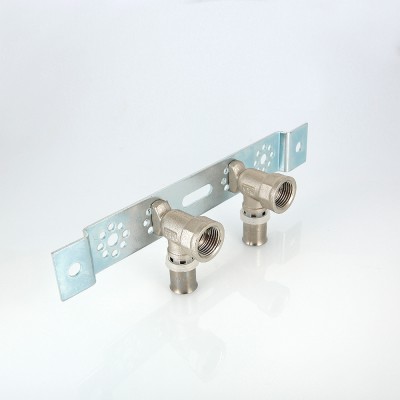 VTm.224.N.001604 Монтажная планка с пресс-водорозетками Valtec 16 мм х 1/2"  - Вид №15