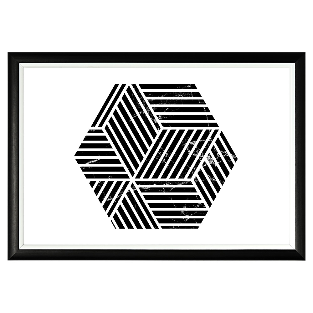 896519751_1818 Арт-постер «Шесть граней белого» Object Desire 