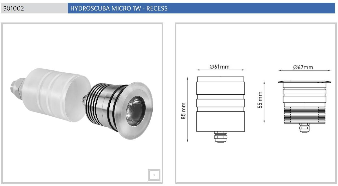 PUK Светодиодная иммерсионная лампа из нержавеющей стали sun-id-1402853 - Вид №17