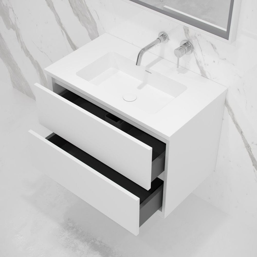 Умывальник из смолы с ящиками со встроенной раковиной LUSSO Volini ARCH-00023160 - Вид №24