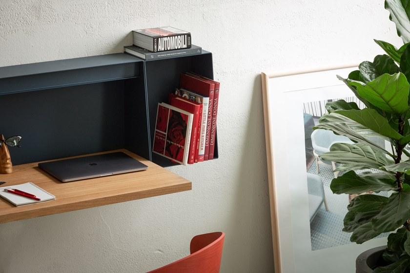 True Design Стол / полка из алюминия и дерева Hella sun-id-1444228 - Вид №4