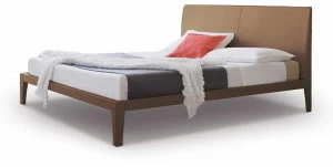 ESTEL GROUP Двуспальная кровать в коже