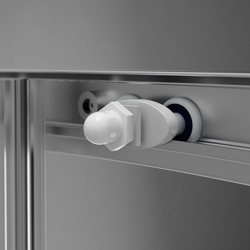 W88E-205-090MT Twin Slide Душевое ограждение c поддоном 90x90 AM.PM X-Joy  - Вид №4