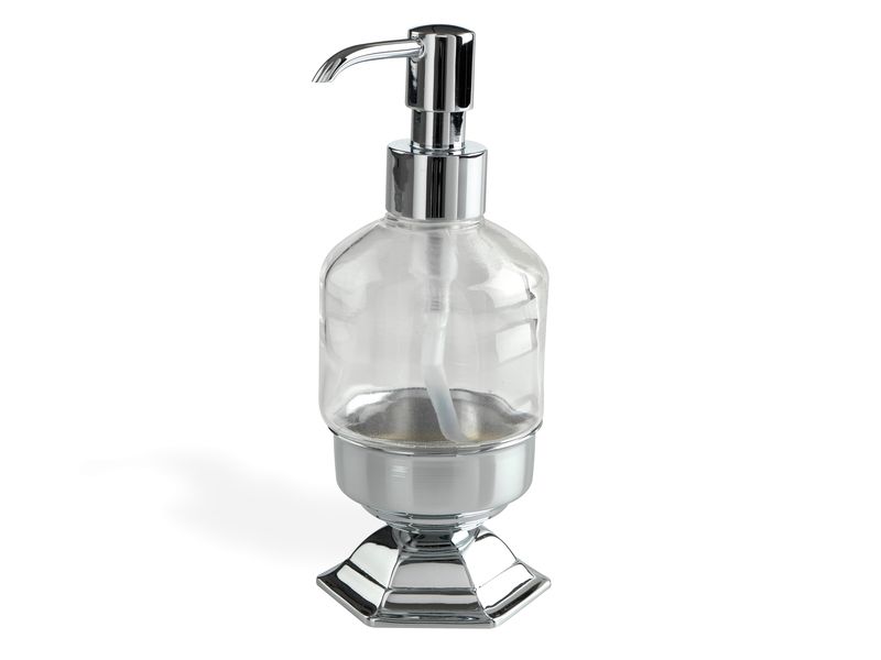 MA30AP25) Stil Haus Marte, настольный стеклянный дозатор, цвет бронза